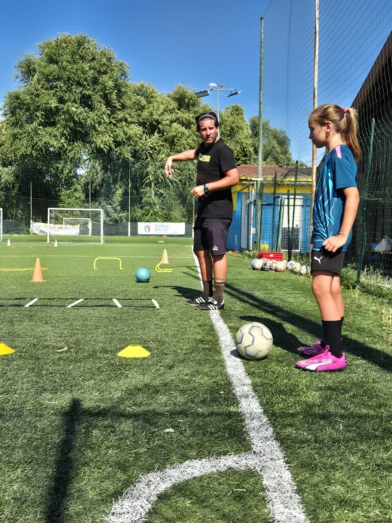 Simone Maraschi guida un allenamento individuale